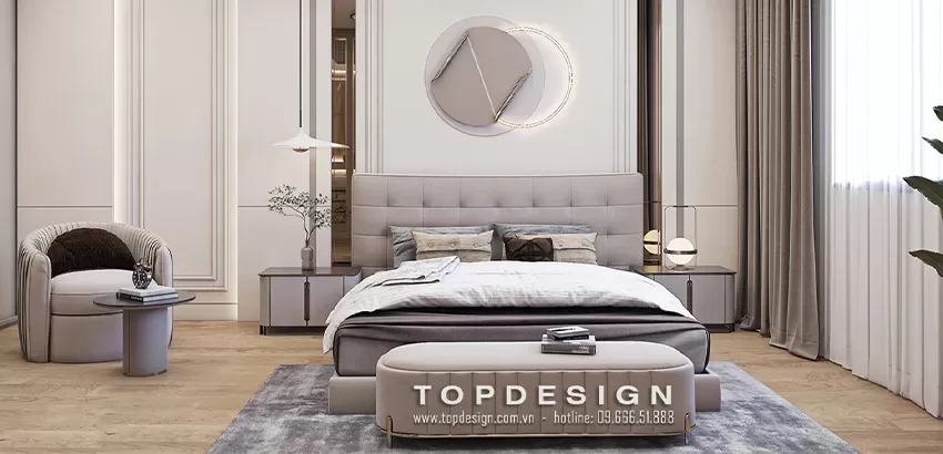 thiết kế phòng ngủ Master - TOPDESIGN