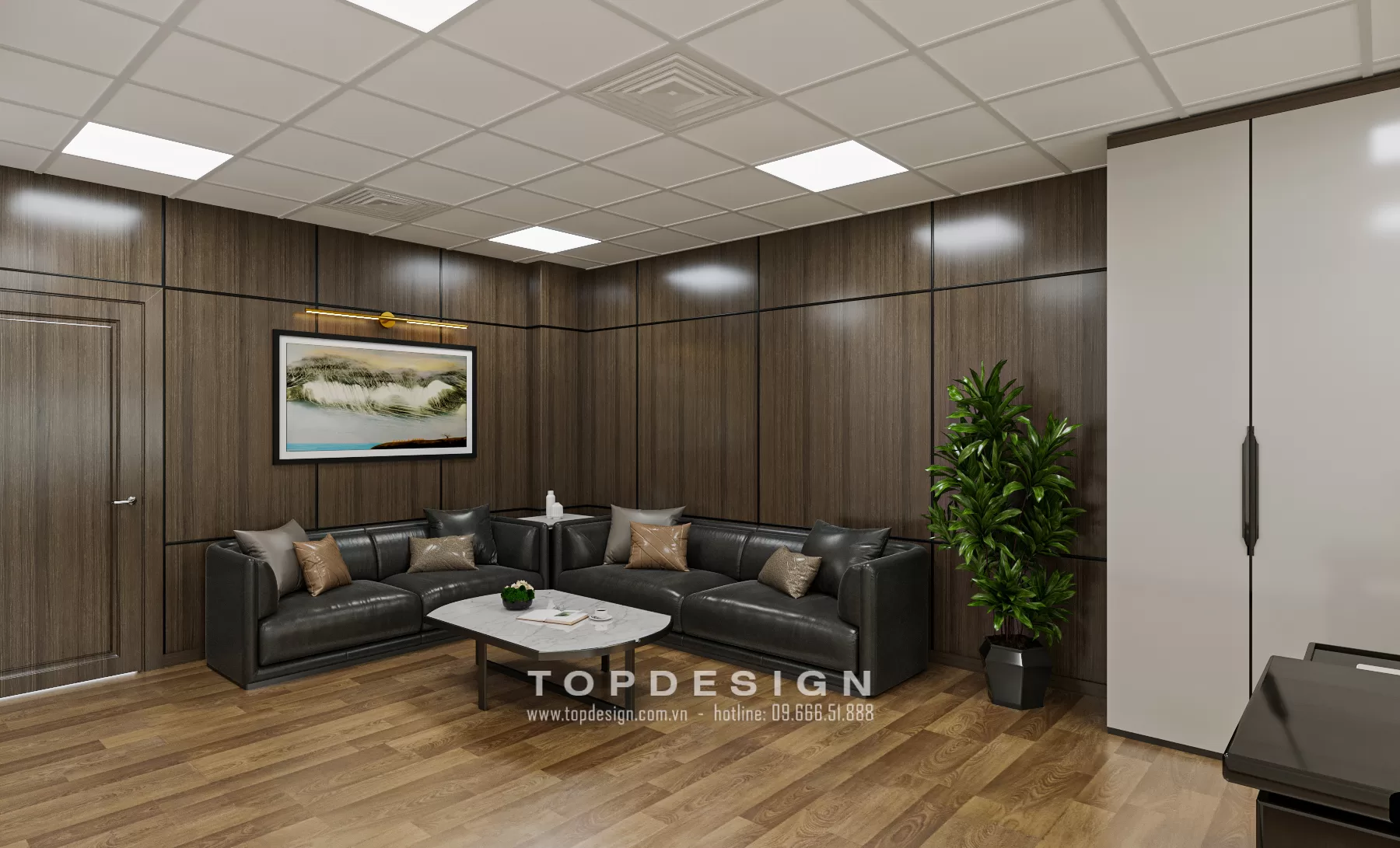 Thiết kế và thi công nội thất văn phòng luật Anytime 250m2 - TOPDESIGN - 10