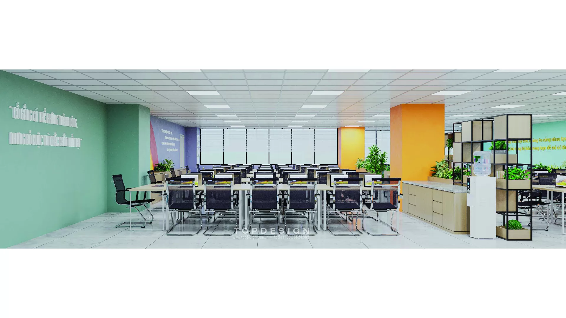 Thiết kế nội thất văn phòng công ty thương mại Nippori- Topdesign08