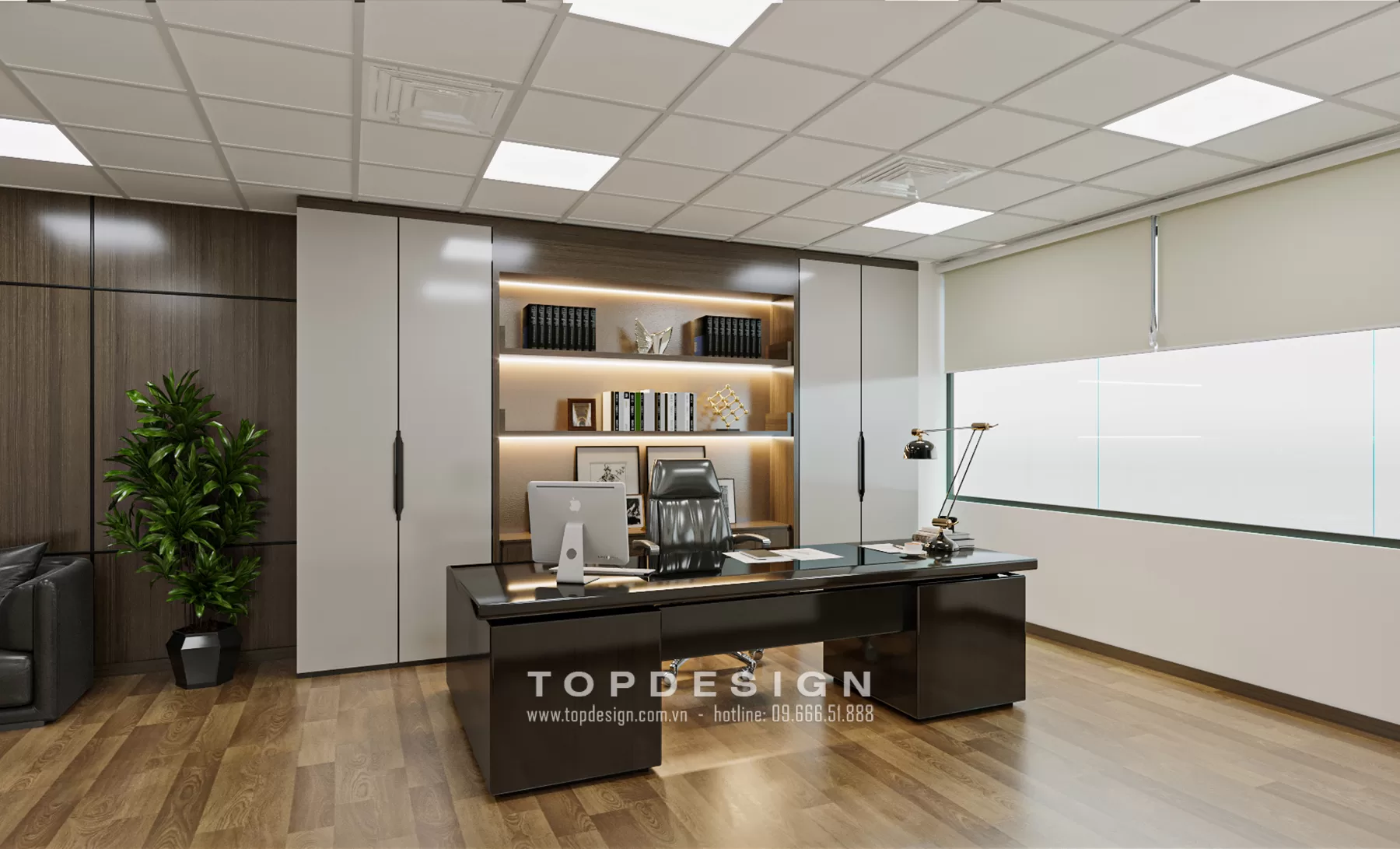 Thiết kế và thi công nội thất văn phòng luật Anytime 250m2 - TOPDESIGN - 9