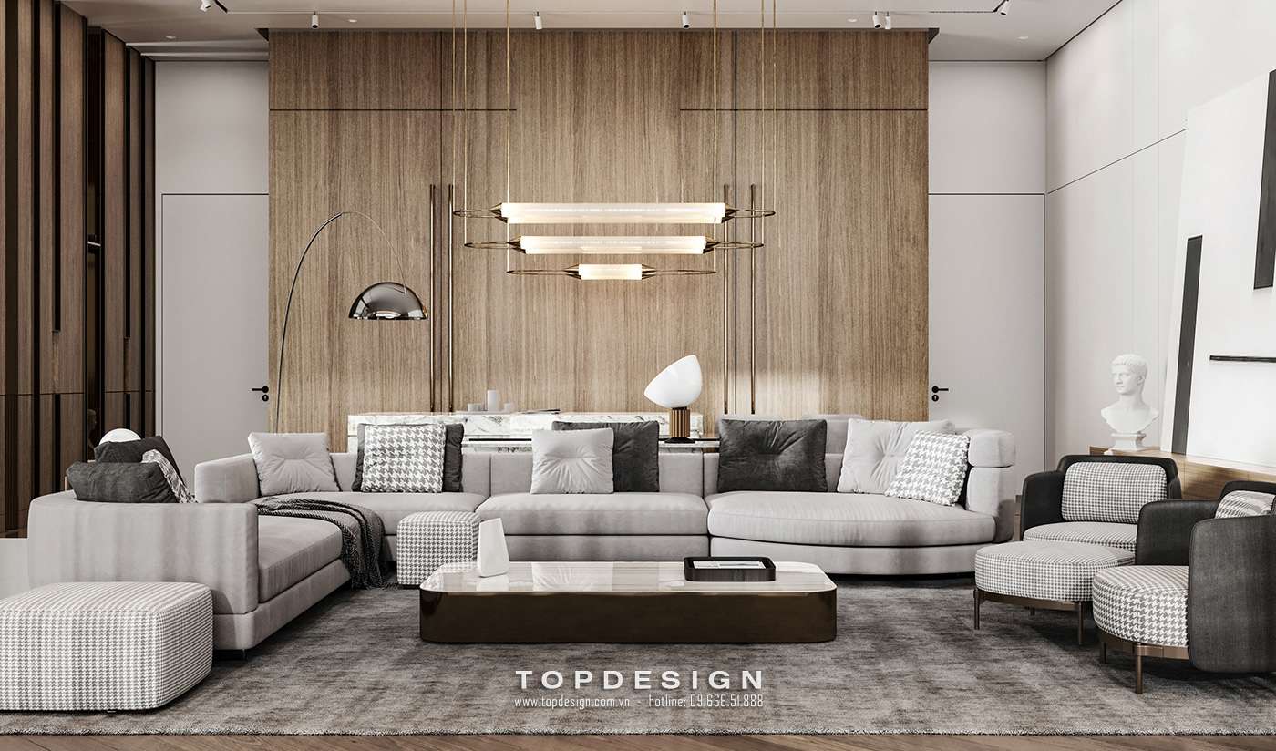 Thiết kế nội thất nhà phố 4 tầng - TOPDESIGN -1