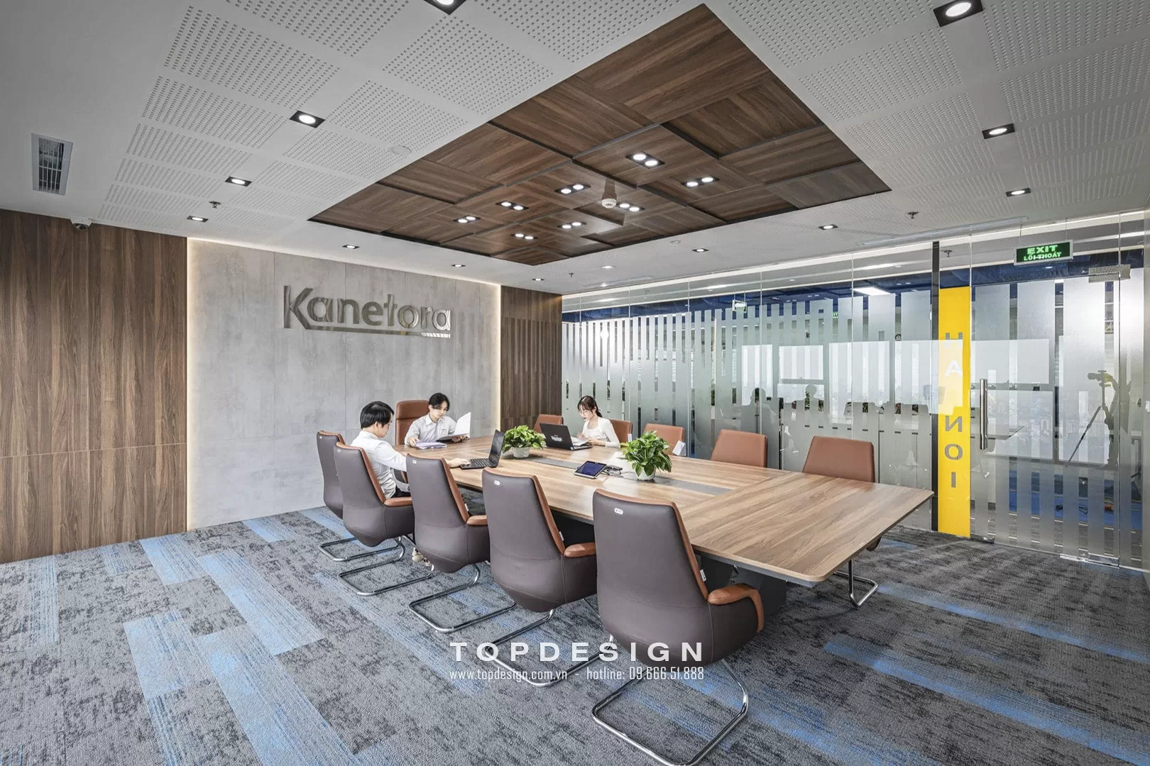 18. Thiết kế văn phòng Logistic Kanetora- bàn họp nhóm