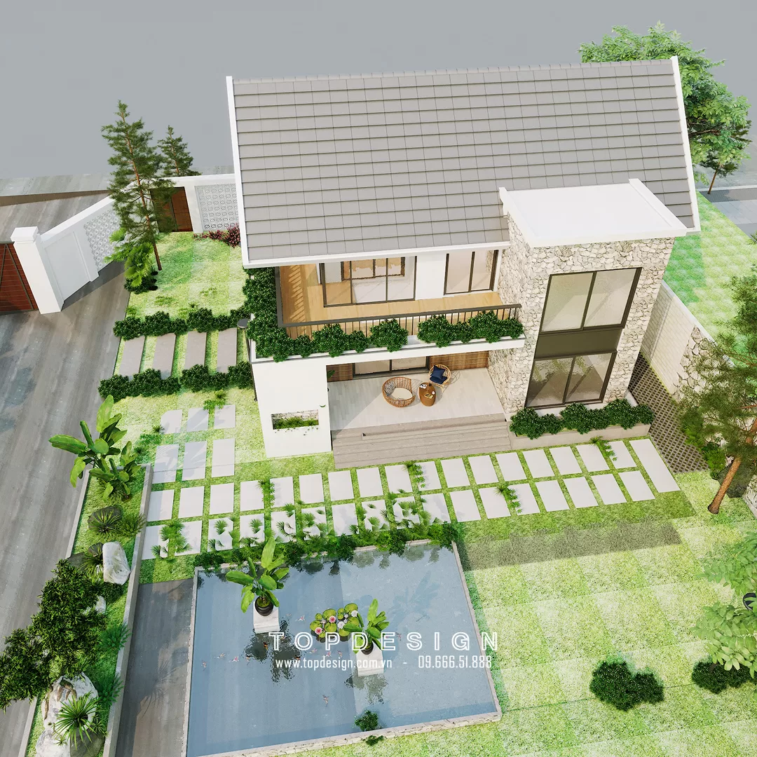 2. Thiết kế nội thất biệt thự đơn lập Vinhomes Ocean Park -Topdesign