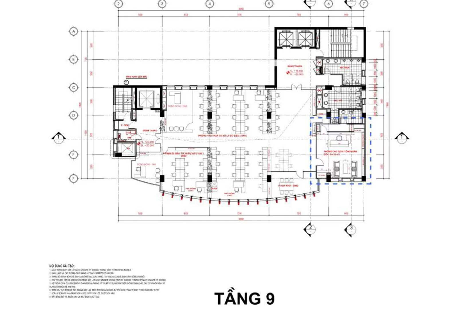 Thiết kế văn phòng công ty bất động sản - TOPDESIGN -1