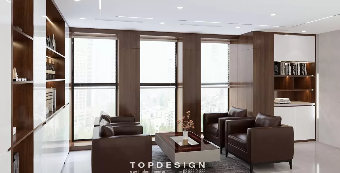 Thiết kế văn phòng công ty bất động sản - TOPDESIGN -4