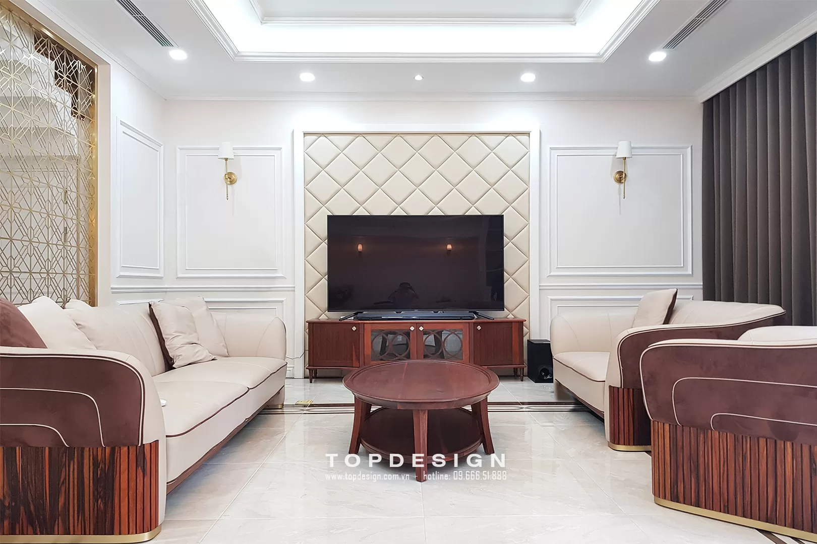 4. Thiết kế nội thất biệt thự HUD Mê Linh - topdesign