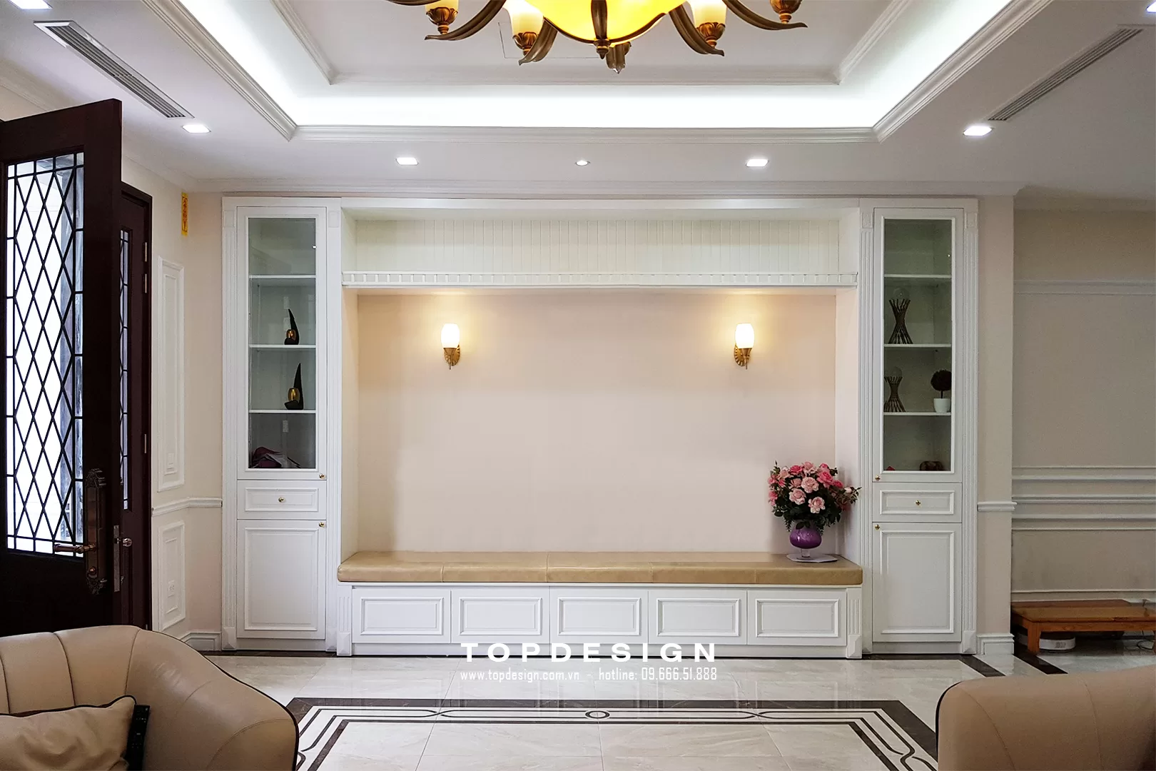 6. Thiết kế nội thất biệt thự HUD Mê Linh - topdesign