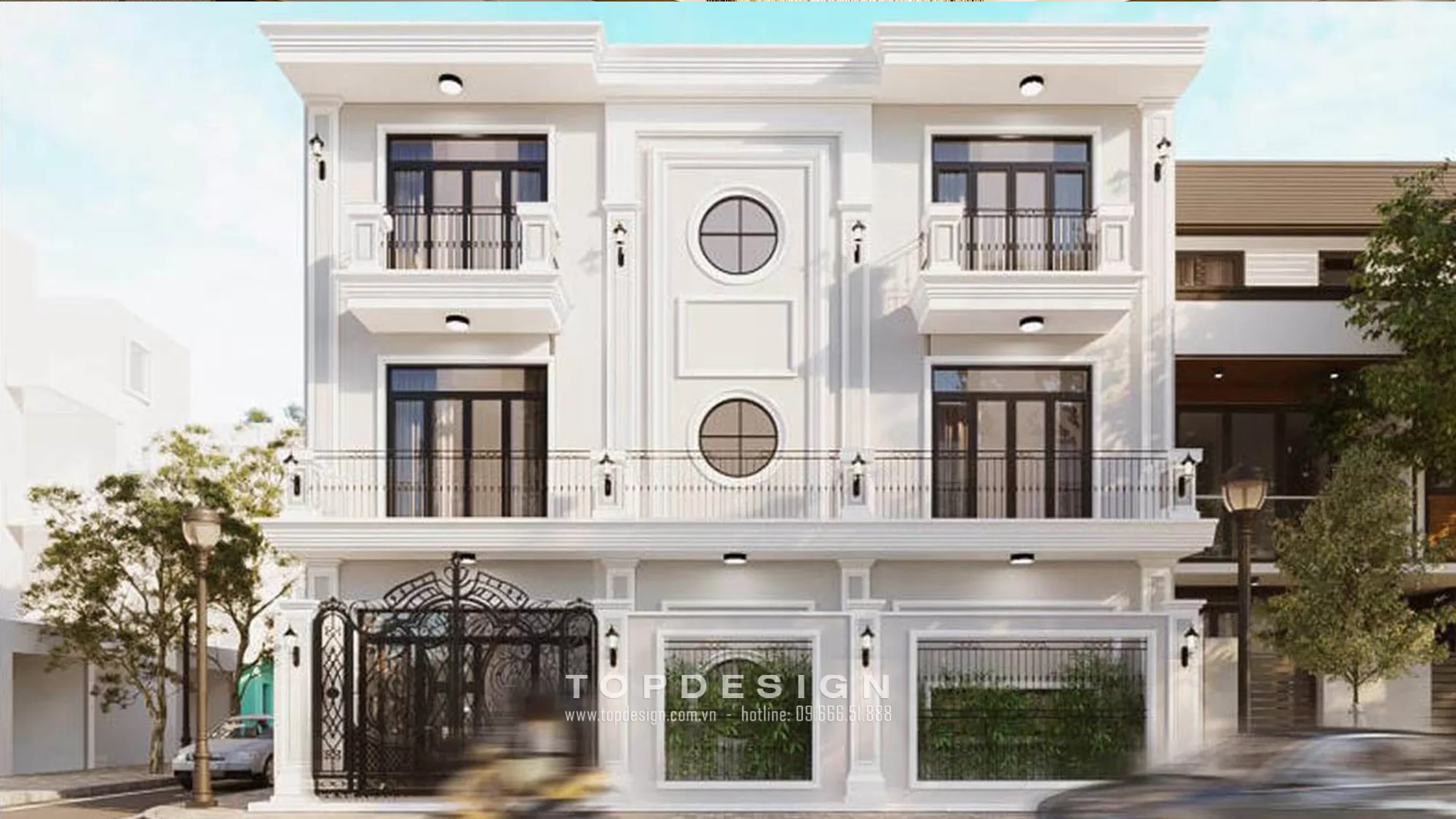 thiết kế nội thất biệt thự The Mansions Hà Nội - TOPDESIGN -1