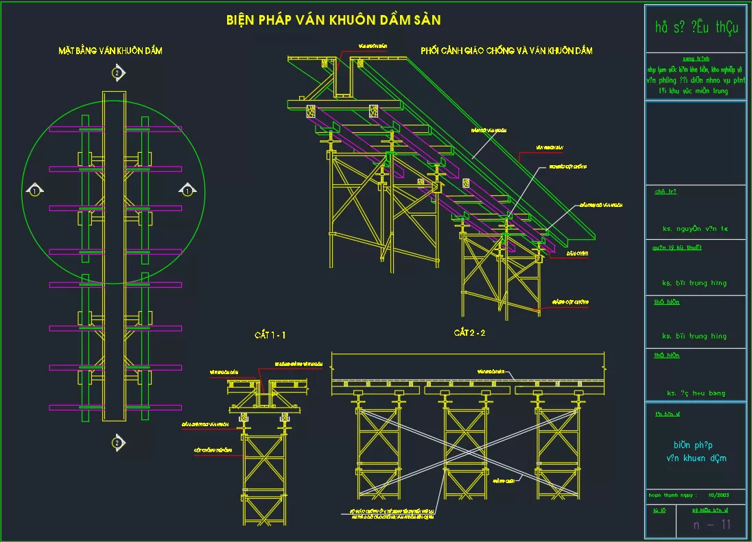 Thư viện Cad biện pháp thi công - TOPDESIGN - 2