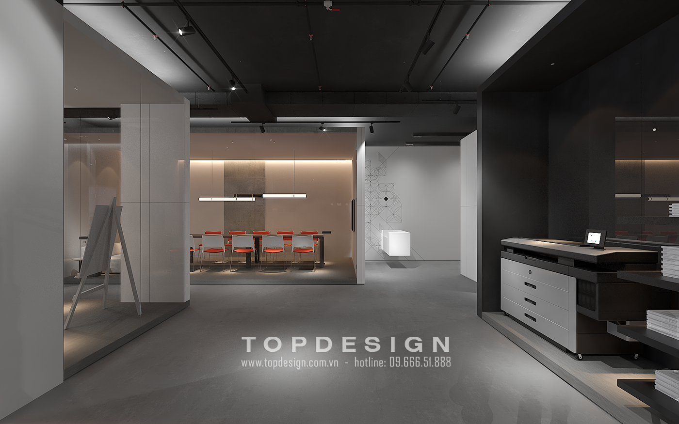 Thiết kế văn phòng tập đoàn - TOPDESIGN - 5