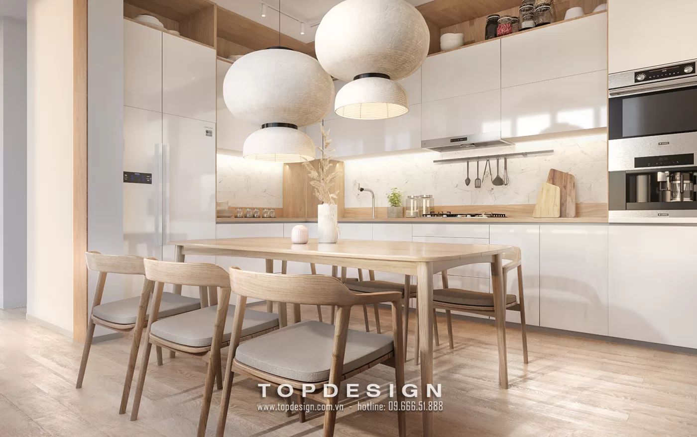 Thiết kế bếp biệt thự - TOPDESIGN - 2