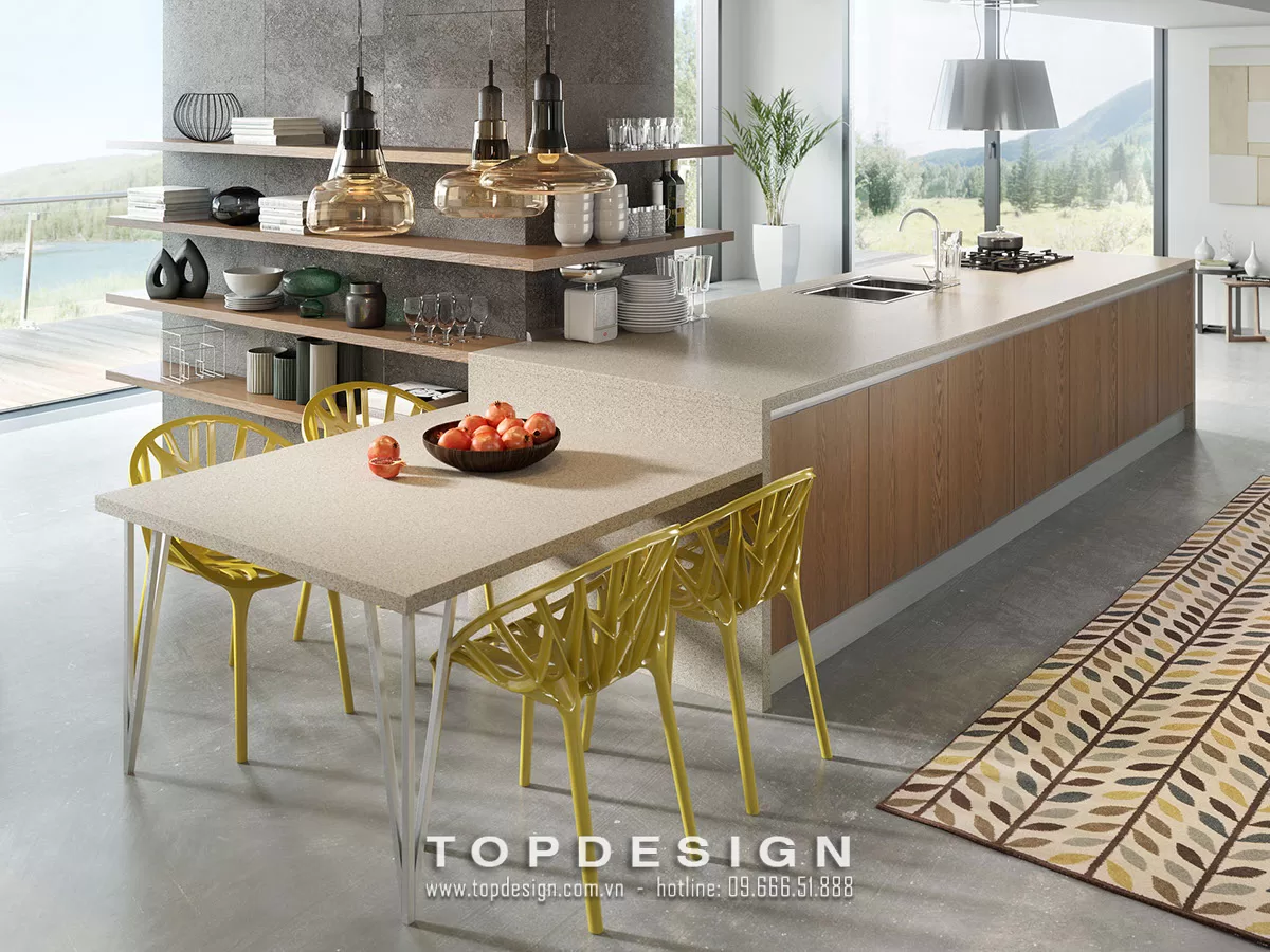 Thiết kế bếp biệt thự - TOPDESIGN - 15