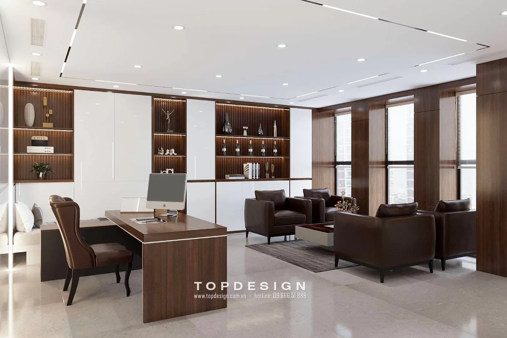 Thiết kế văn phòng tập đoàn - TOPDESIGN - 1