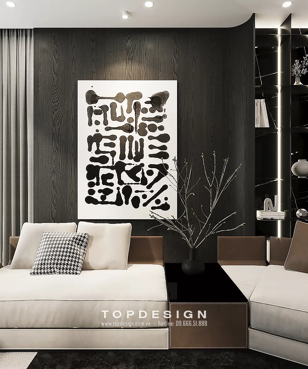 Thiết kế nội thất chung cư Diamond Residence - TOPDESIGN - 6