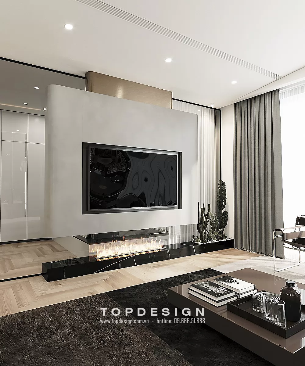 Thiết kế nội thất chung cư Diamond Residence - TOPDESIGN - 9