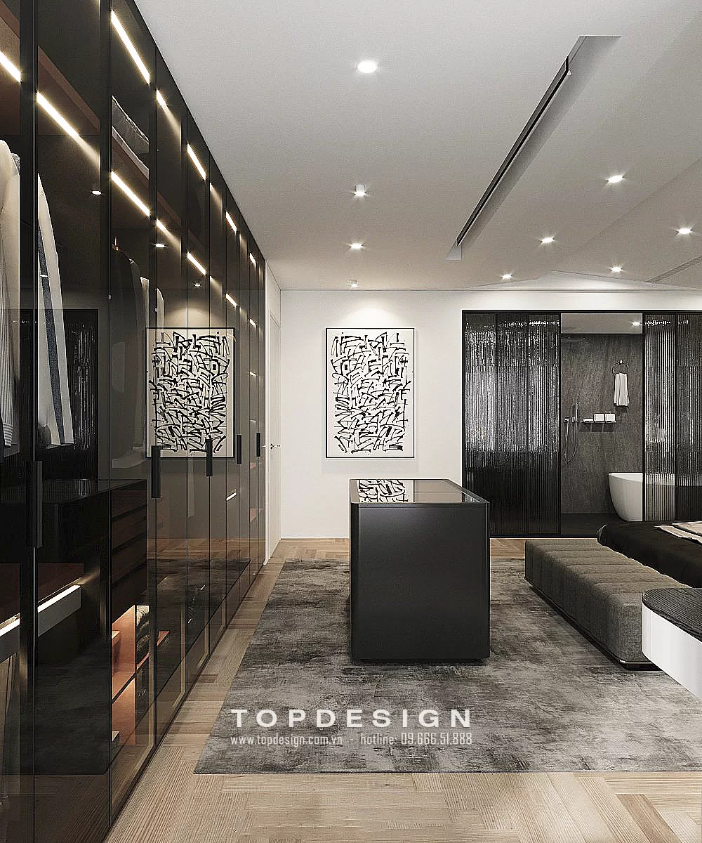 Thiết kế nội thất chung cư Diamond Residence - TOPDESIGN - 10