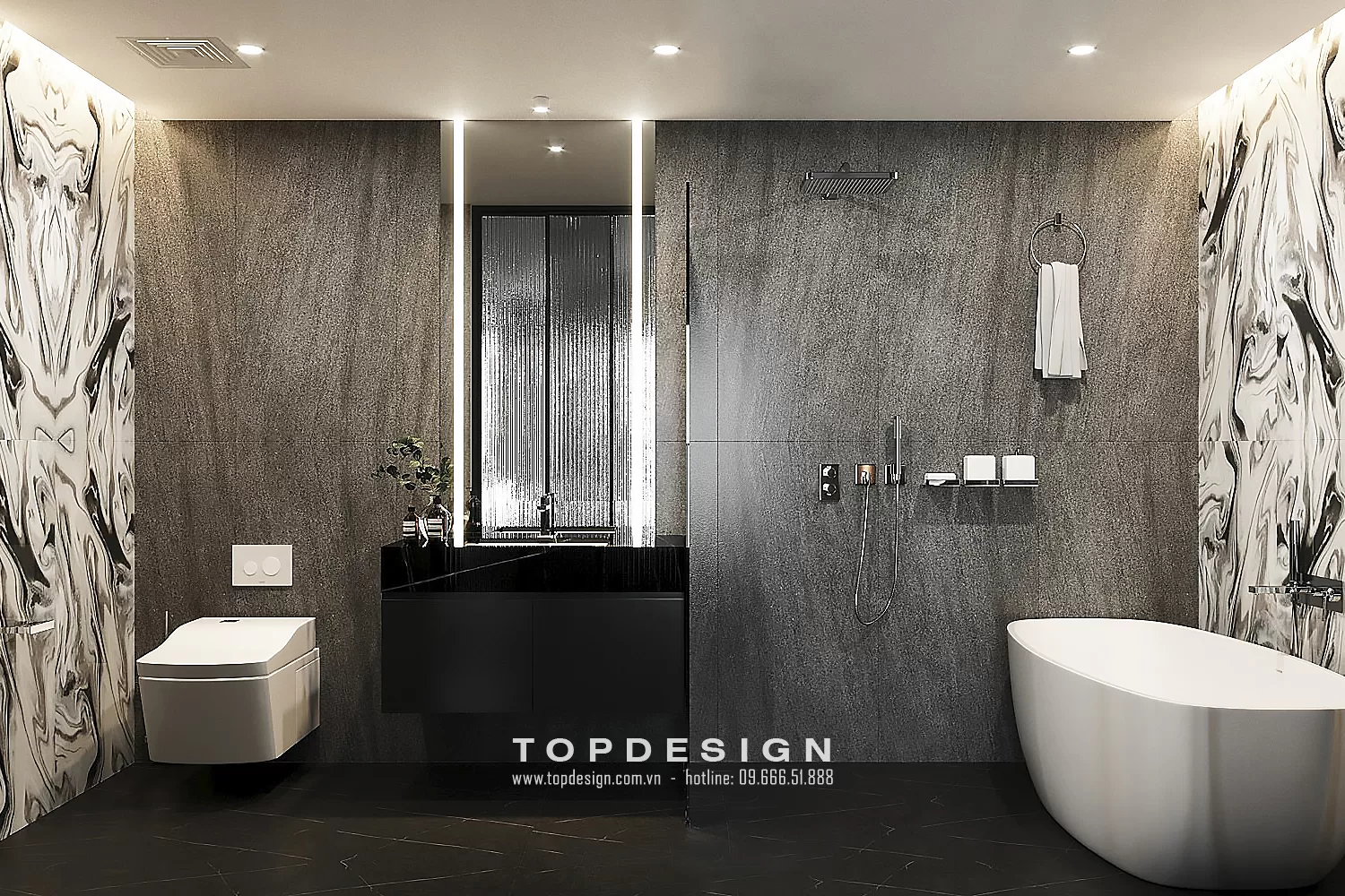 Thiết kế nội thất chung cư Diamond Residence - TOPDESIGN - 21