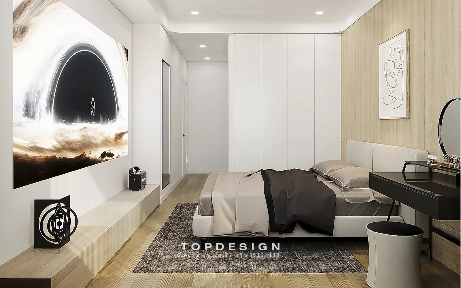 Thiết kế nội thất chung cư Bid Residences Hà Nội - TOPDESIGN - 7