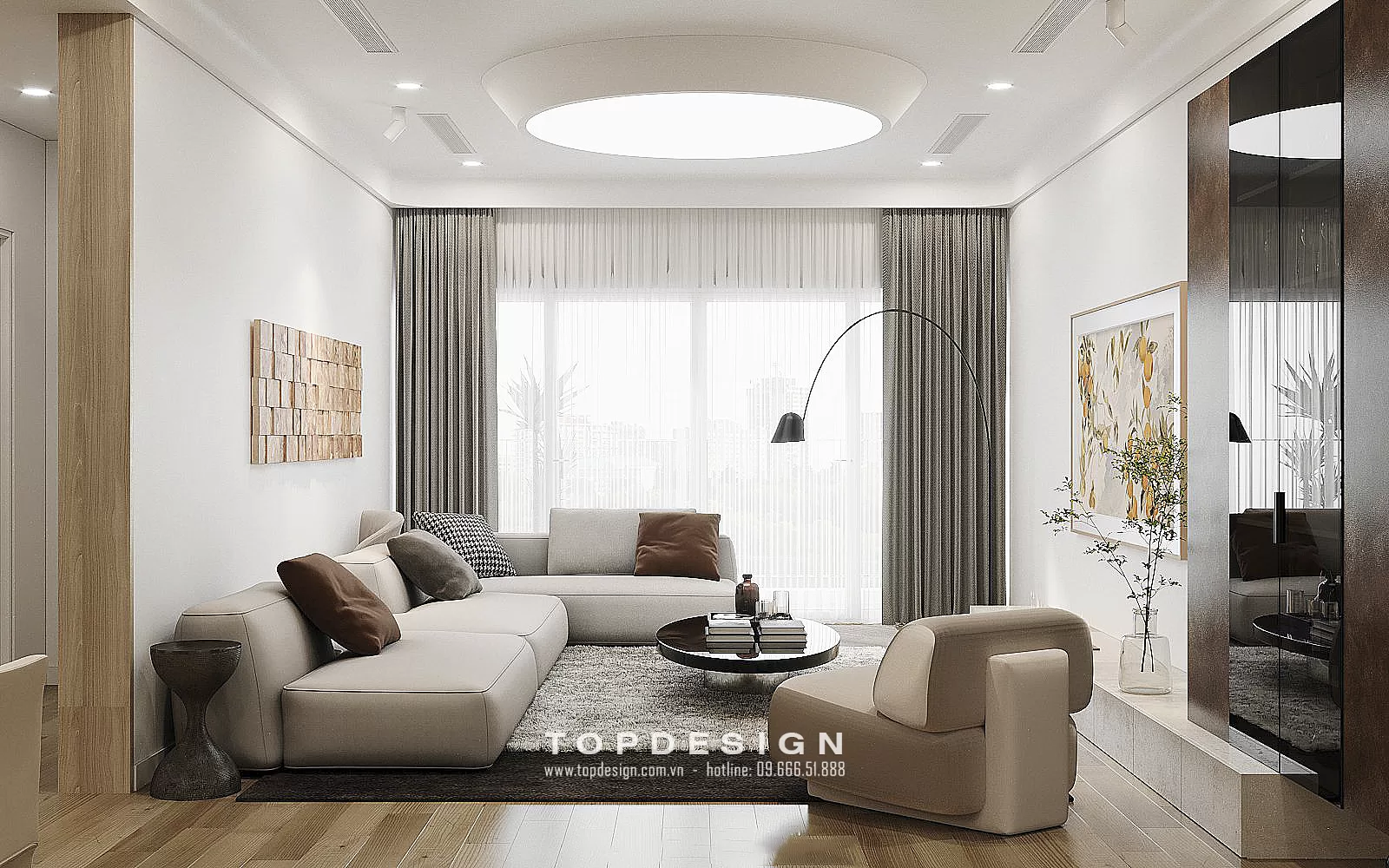 Thiết kế nội thất chung cư Bid Residences Hà Nội - TOPDESIGN - 17