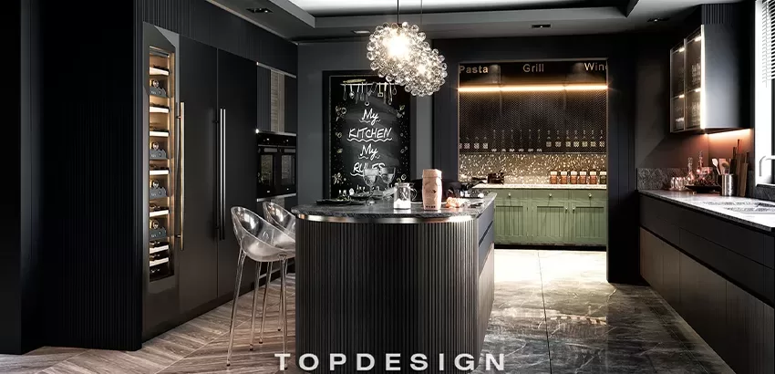 Thiết kế bếp biệt thự - TOPDESIGN - 18