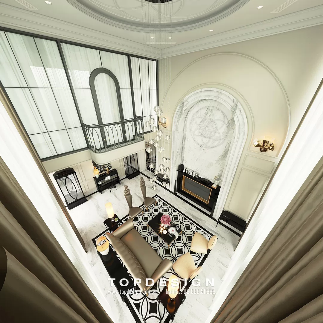 Mẫu thiết kế căn hộ Penthouse- luxury