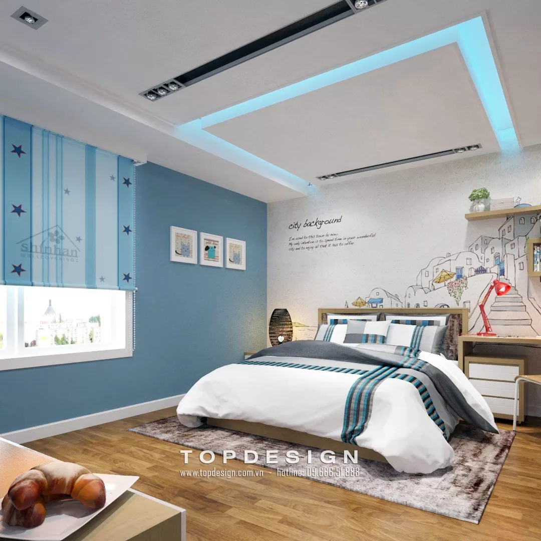 Thiết kế nội thất căn hộ 3 ngủ Rubik 360 độ-18