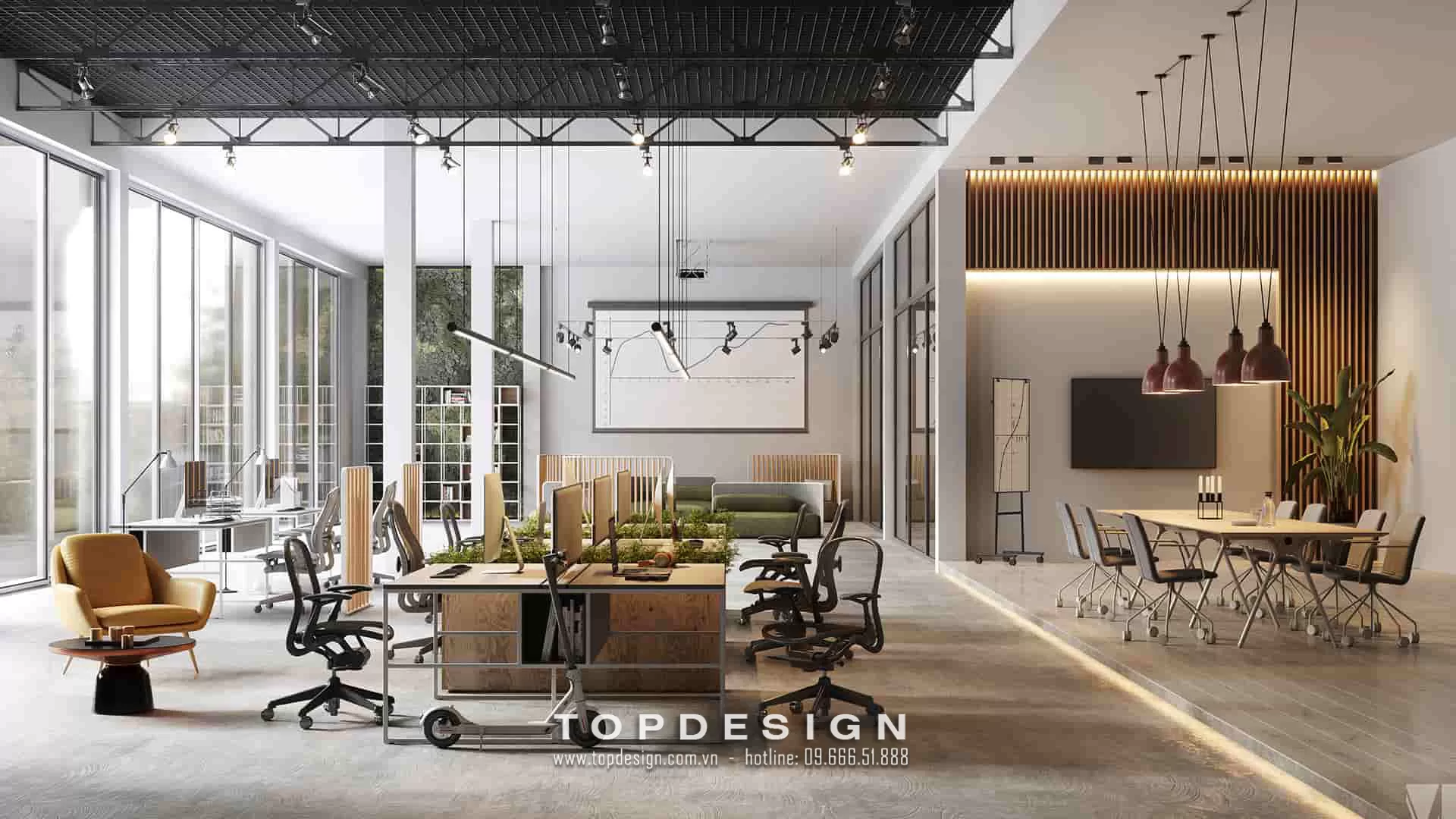 1. Báo giá thi công văn phòng 2024-Topdesign