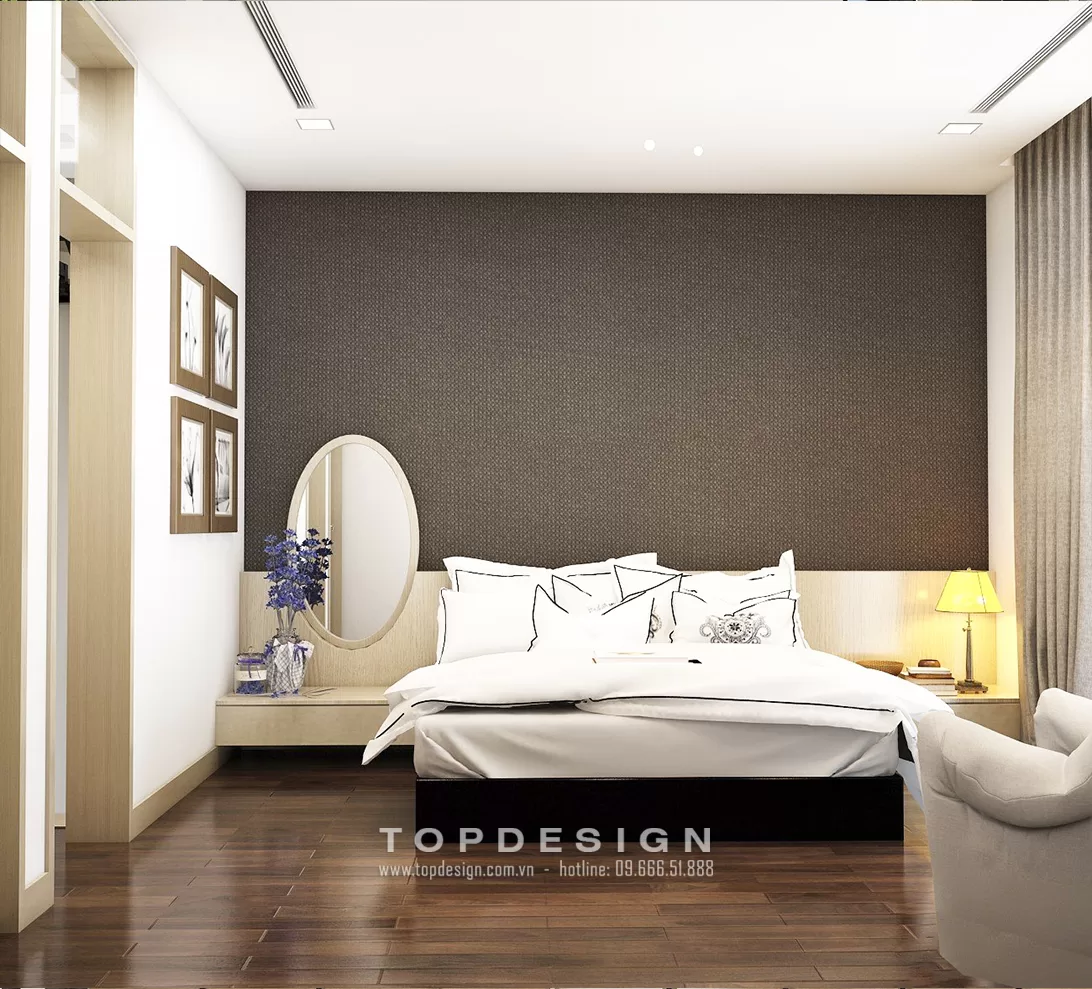 Thiết kế nội thất biệt thự liền kề Kiến Hưng Luxury - TOPDESIGN - 11