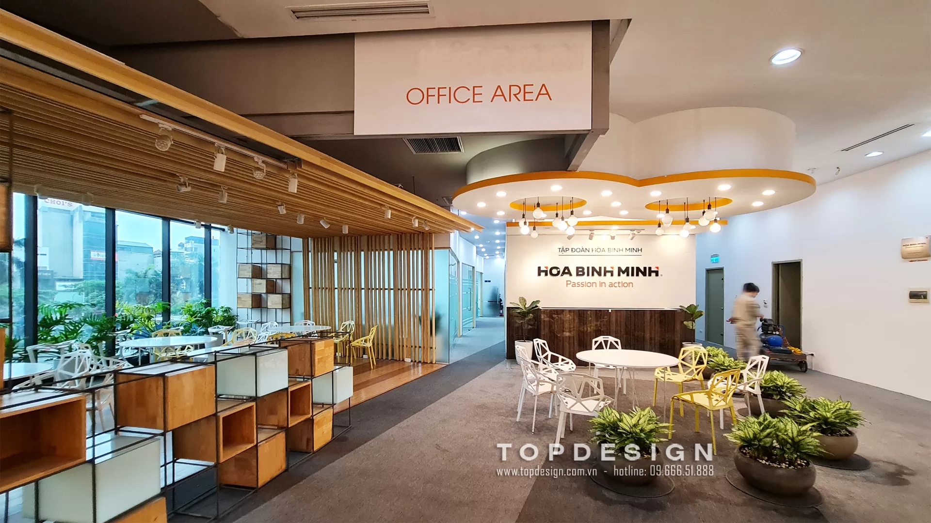 5. thiết kế nội thất văn phòng đại diện- Topdesign