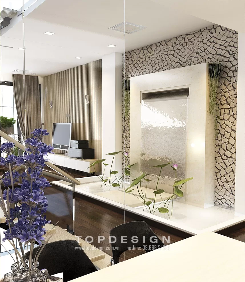 Thiết kế nội thất biệt thự liền kề Kiến Hưng Luxury - TOPDESIGN - 6