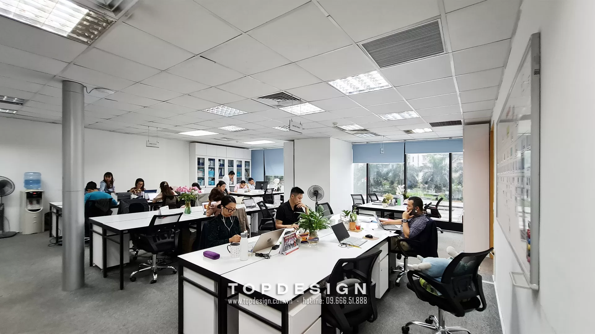 6. thiết kế nội thất văn phòng đại diện- Topdesign