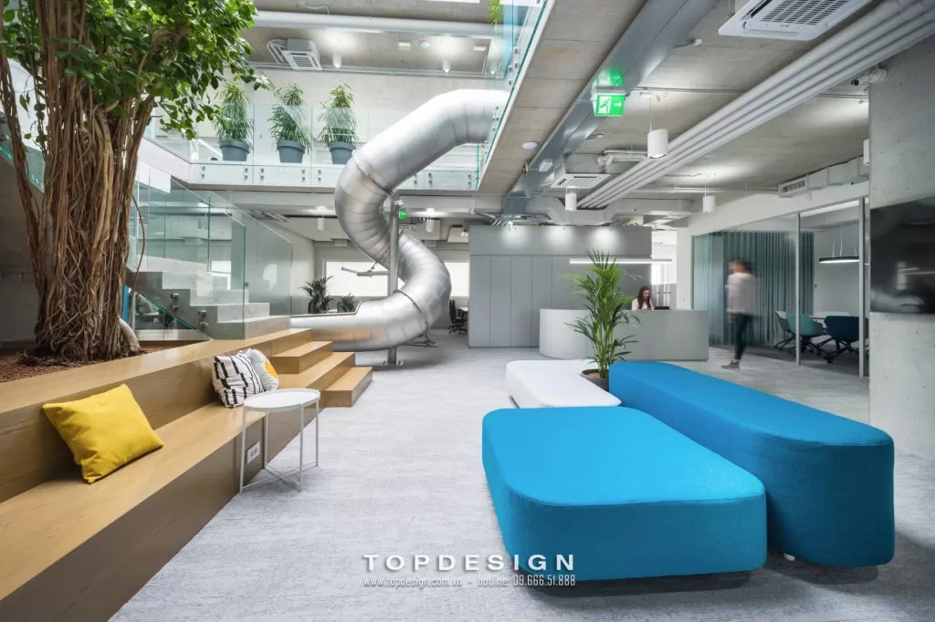 Mẫu thiết kế văn phòng xanh - TOPDESIGN - 18