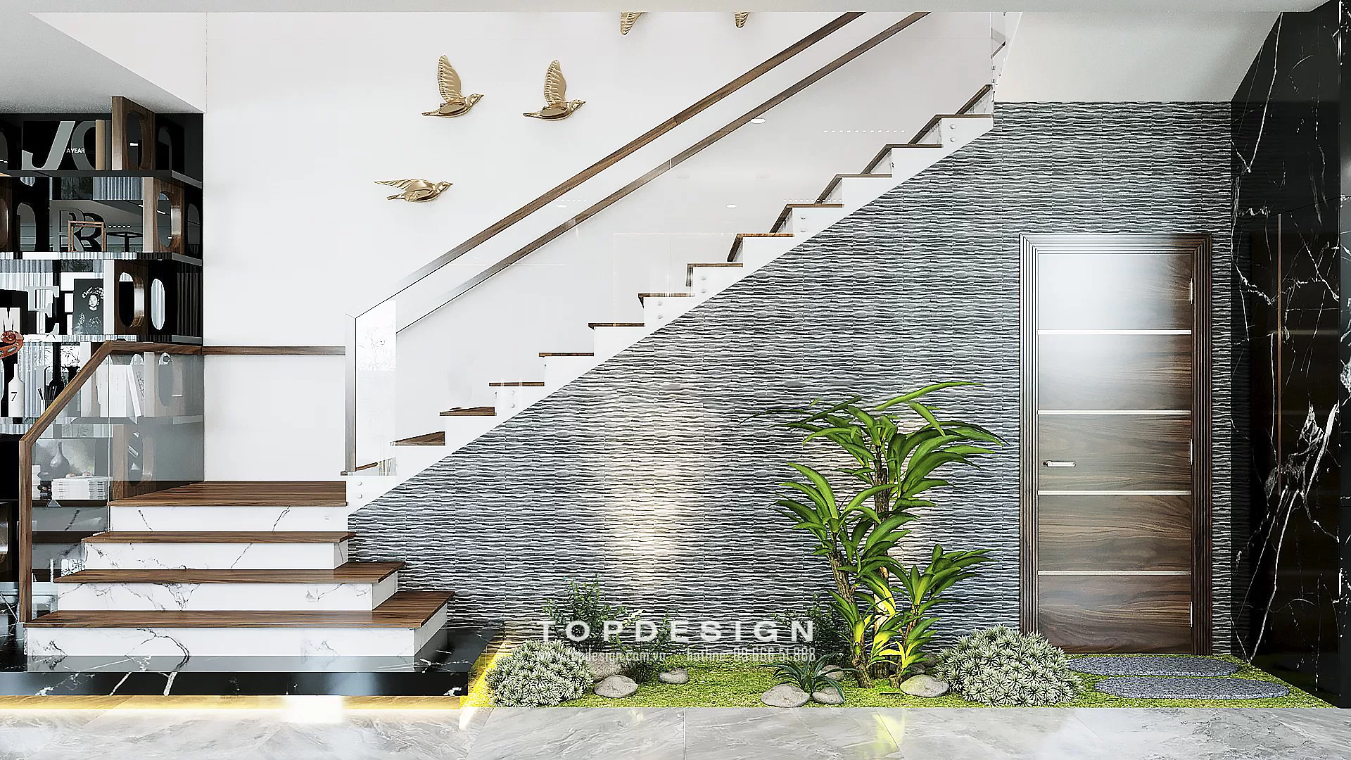 Thiết kế nội thất nhà biệt thự 3 tầng - TOPDESIGN - 8