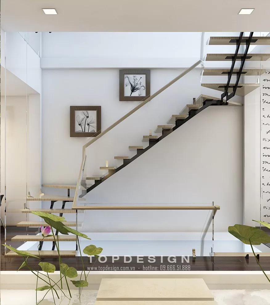 Thiết kế nội thất biệt thự liền kề Kiến Hưng Luxury - TOPDESIGN - 7