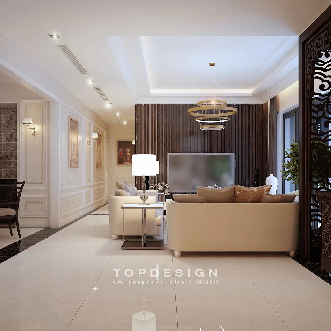 Thiết kế nội thất chung cư cao cấp Royal City - TOPDESIGN - 3