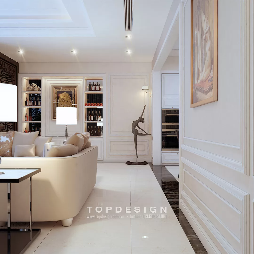 Thiết kế nội thất chung cư cao cấp Royal City - TOPDESIGN - 10