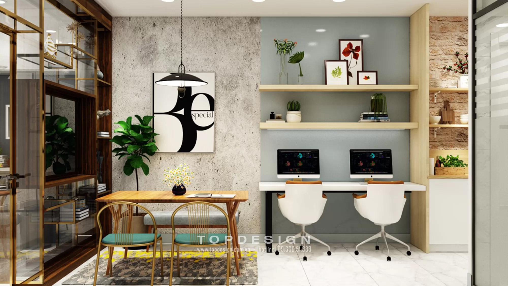 Căn hộ văn phòng - Officetel - TOPDESIGN - 5