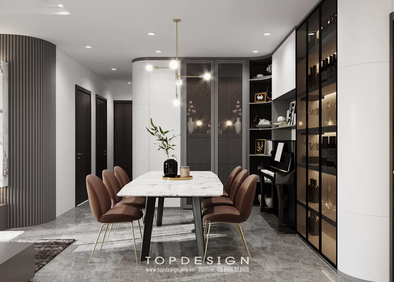 Thiết kế nội thất chung cư - TOPDESIGN - 4