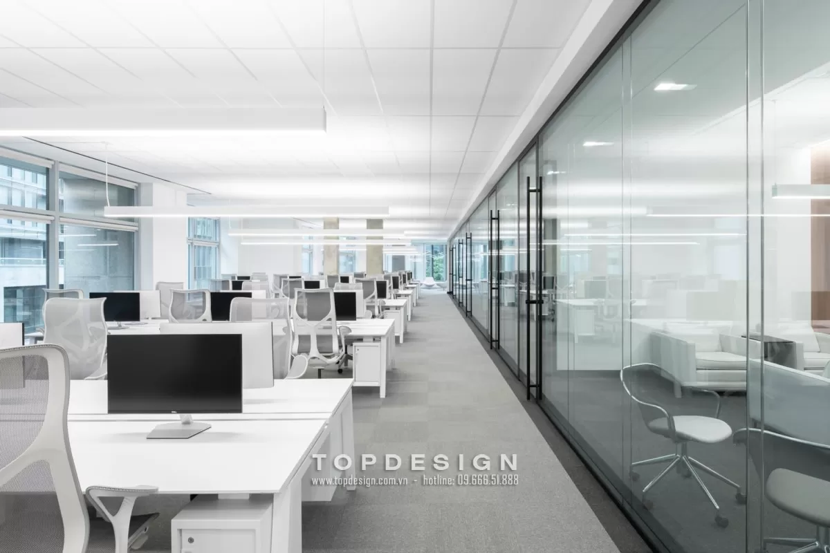 Thiết kế văn phòng công nghệ- Topdesign 01