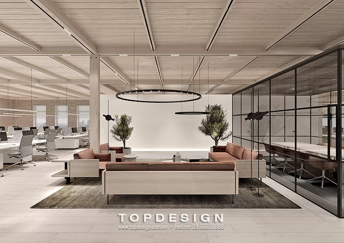 Thiết kế văn phòng trong nhà xưởng - Topdesign 05