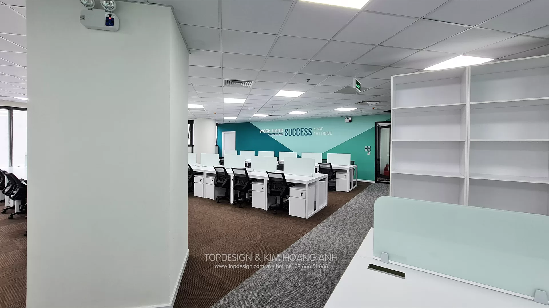 Thiết kế văn phòng trong nhà xưởng - Topdesign 06
