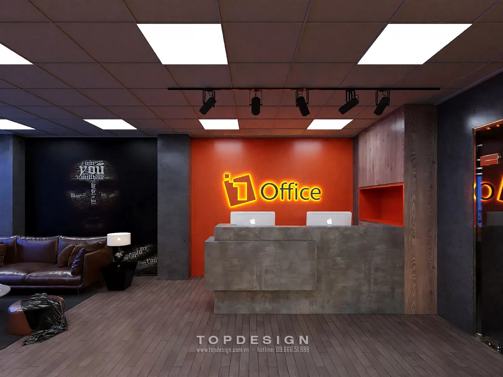 Thiết kế văn phòng hạng A - TOPDESIGN - 4