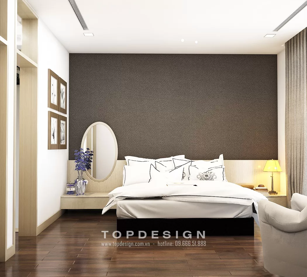 Thiết kế nội thất nhà phố hiện đại - TOPDESIGN - 6