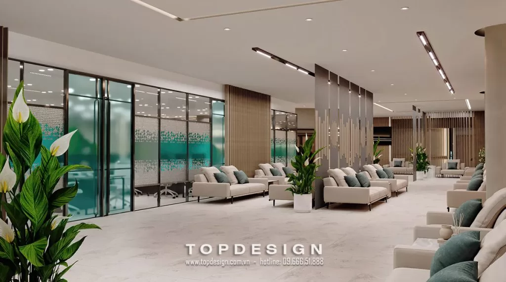 Thiết kế nội thất văn phòng Spa - TOPDESIGN - 5