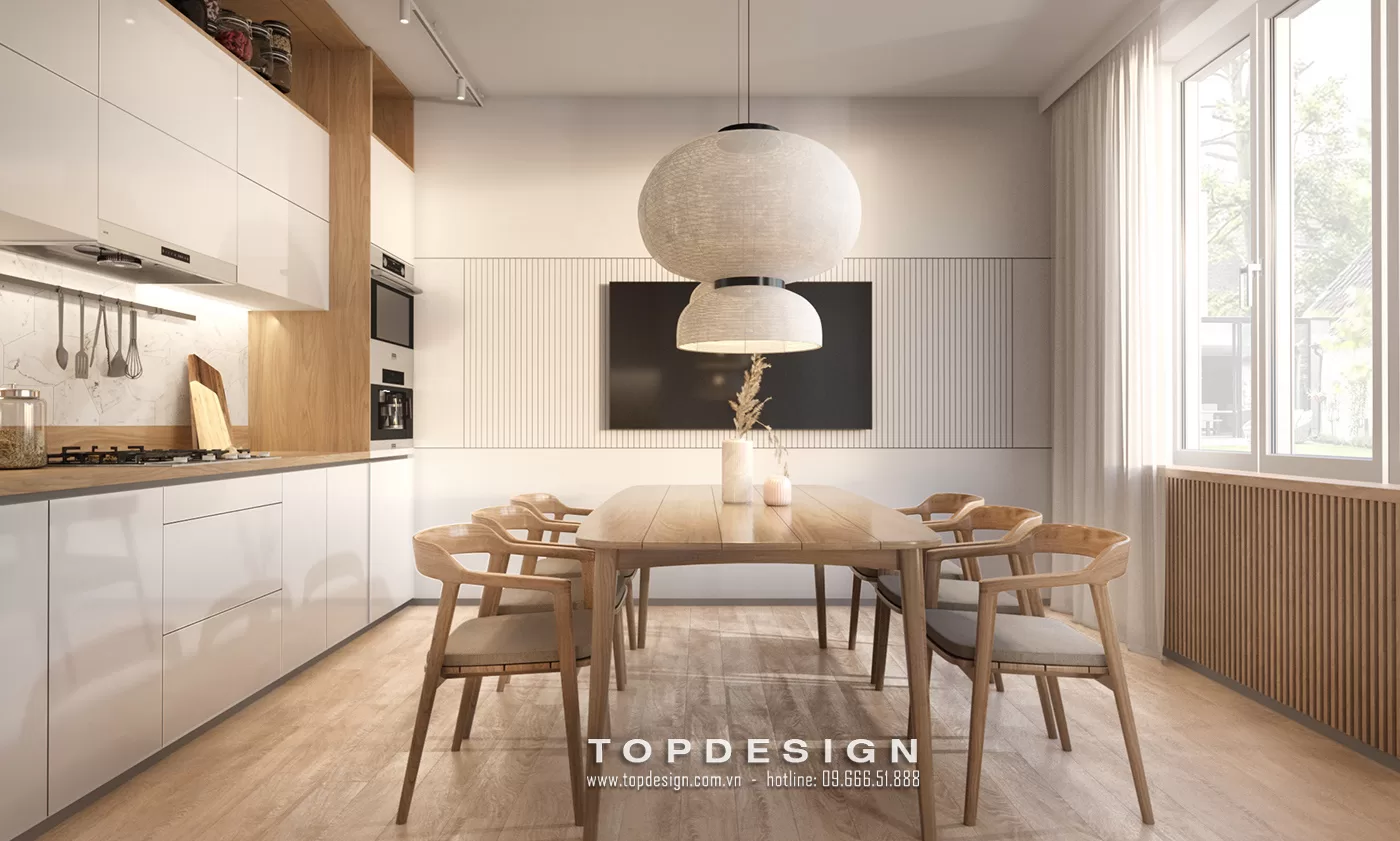 Thiết kế nội thất nhà phố hiện đại - TOPDESIGN - 17