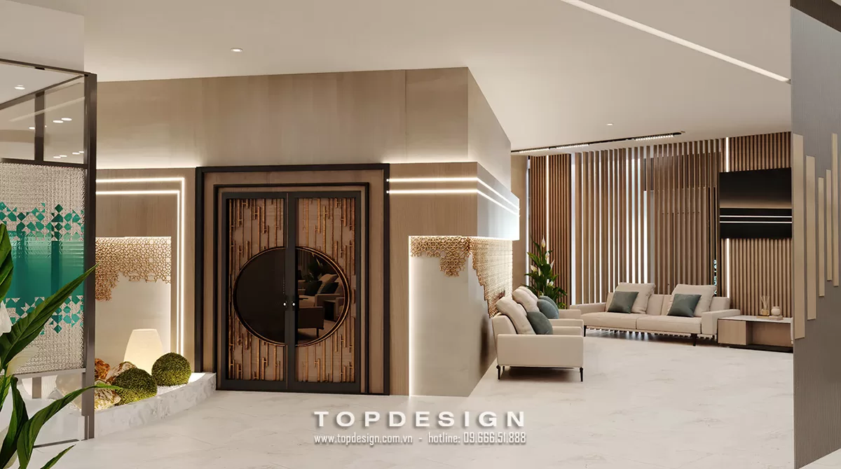 Thiết kế nội thất văn phòng Spa - TOPDESIGN - 12