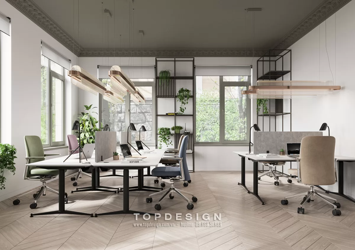 Mẫu thiết kế nhà ở kết hợp văn phòng - TOPDESIGN - 9