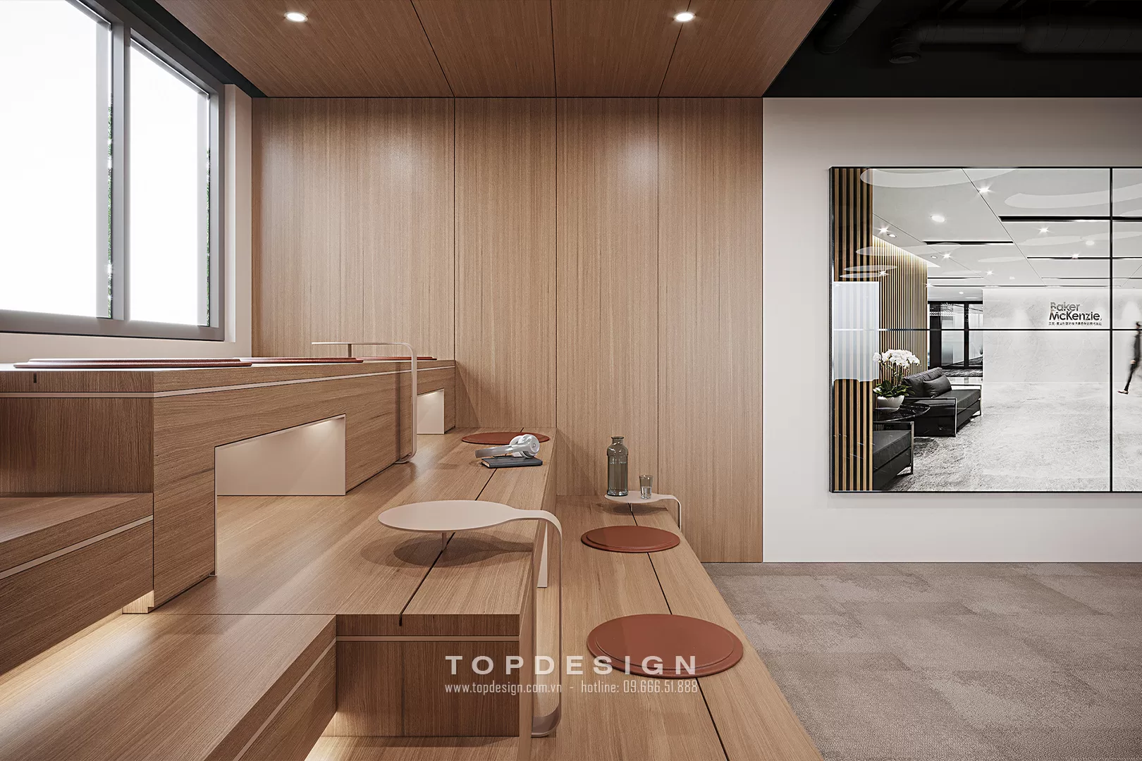 Thiết kế đồ gỗ nội thất văn phòng - TOPDESIGN - 14