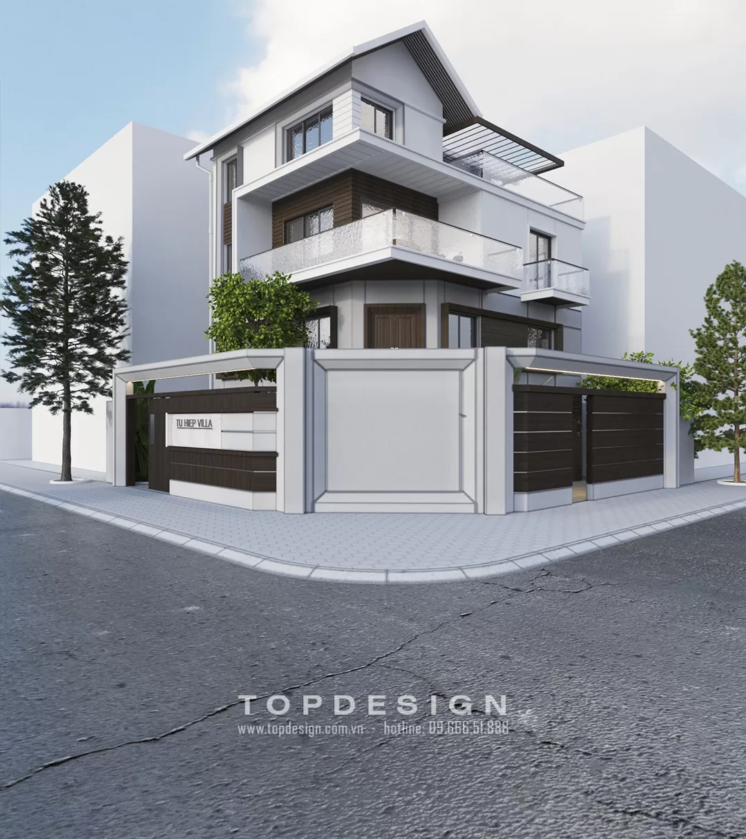 Mẫu nhà 4 tầng đẹp - TOPDESIGN - 7