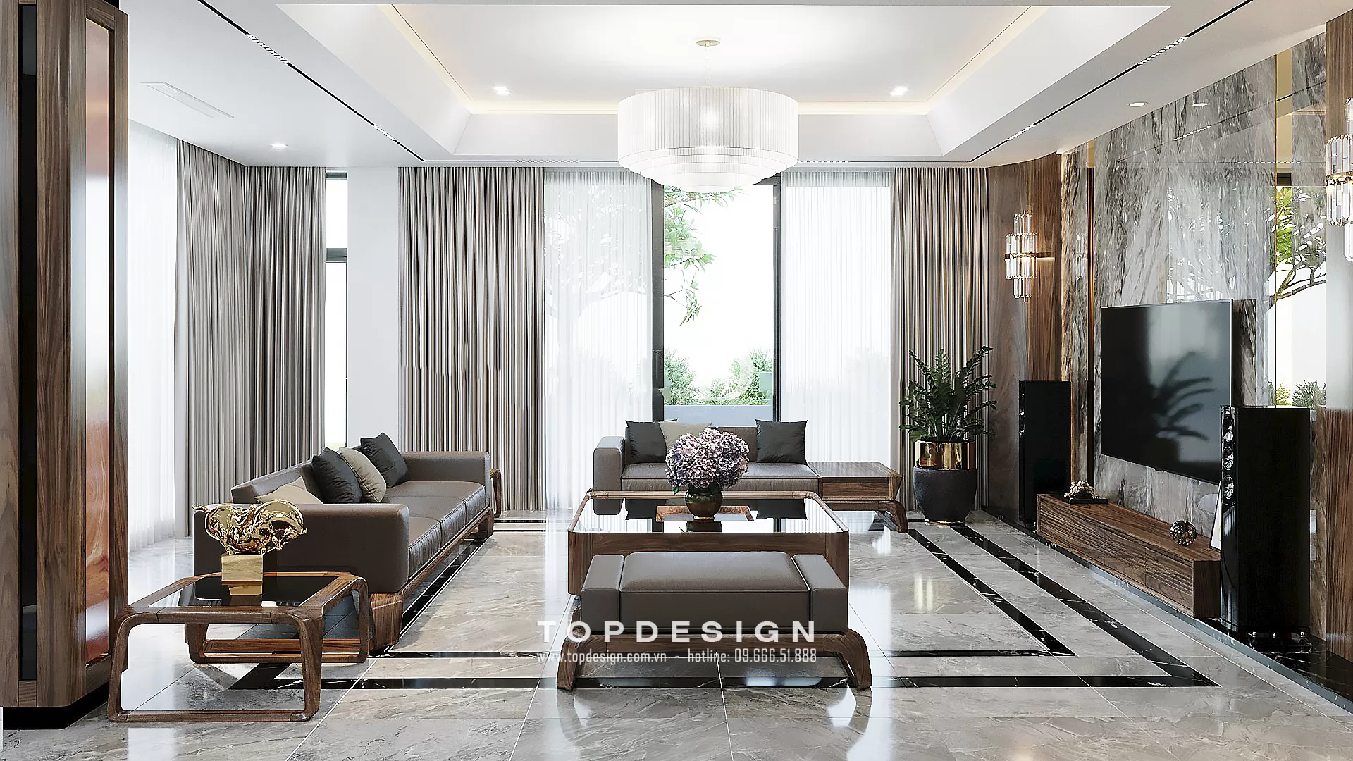 Công ty thiết kế nội thất nhà phố - TOPDESIGN - 3